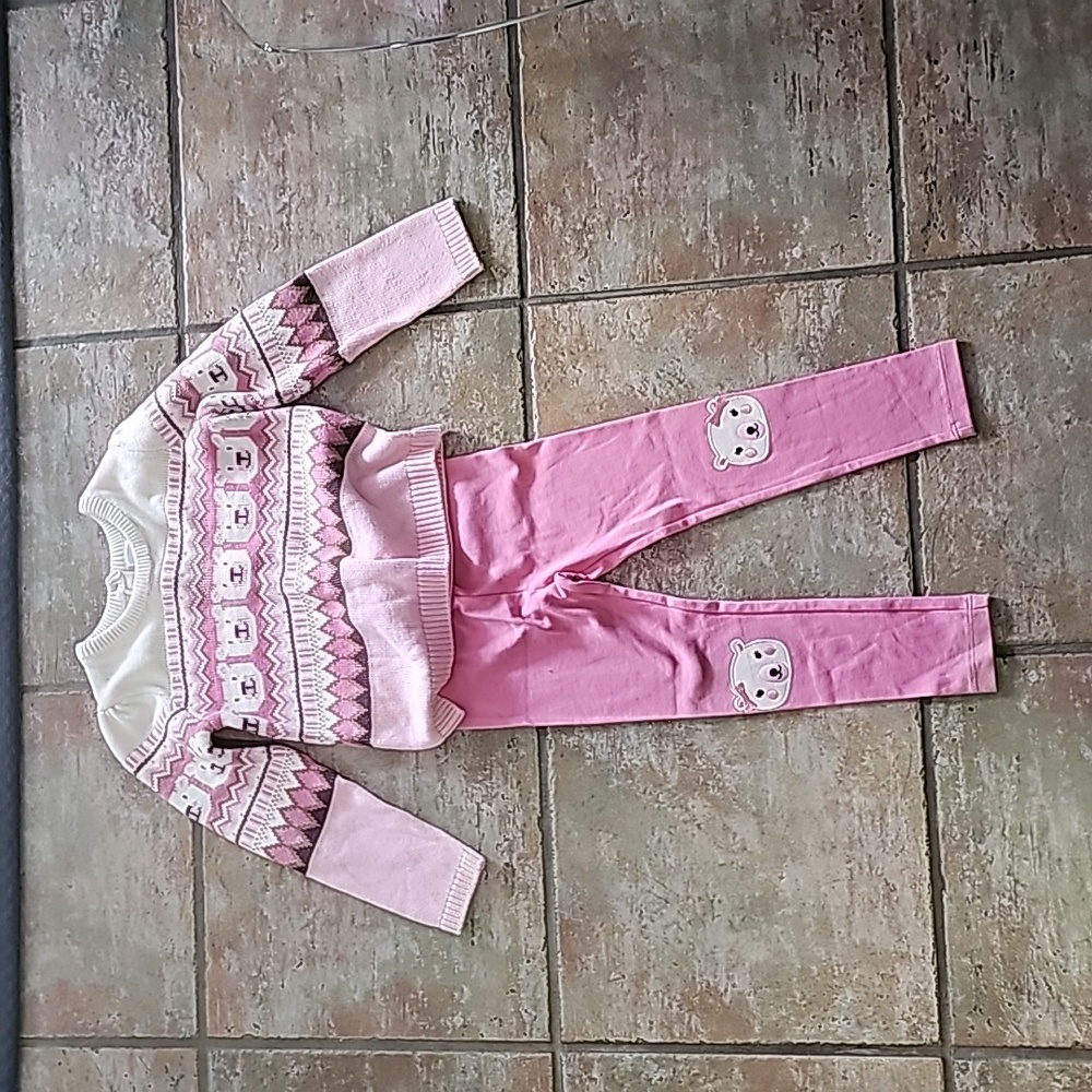 Gymboree Polar Bear Sweater + Leggings 4T NWOT